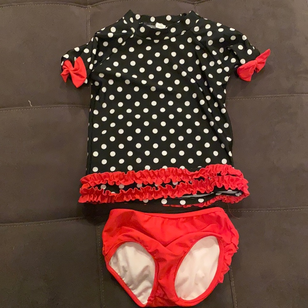 Girls Ruffle Butt Swimsuit